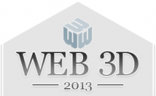 Web3D2013 Conference logo Web3D2013 Conference logo